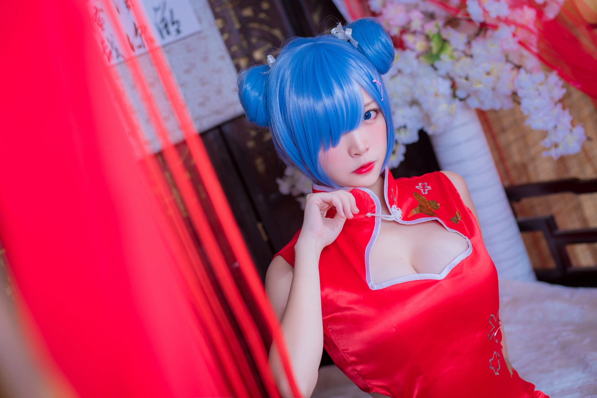二佐Nisa - NO.038 蕾姆2号本 蕾姆旗袍 2