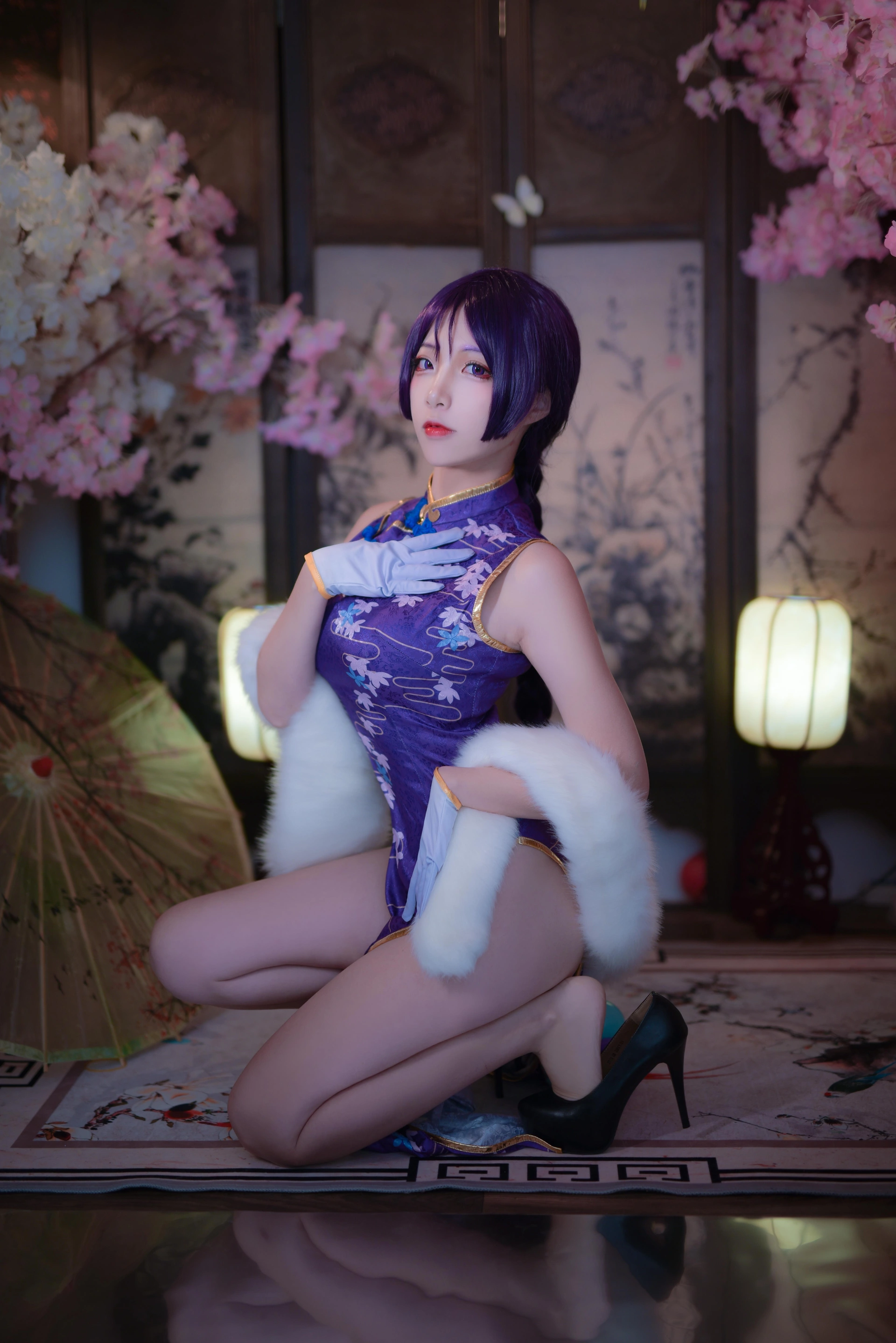 二佐Nisa - NO.041 旗袍本 fate奶光旗袍 1