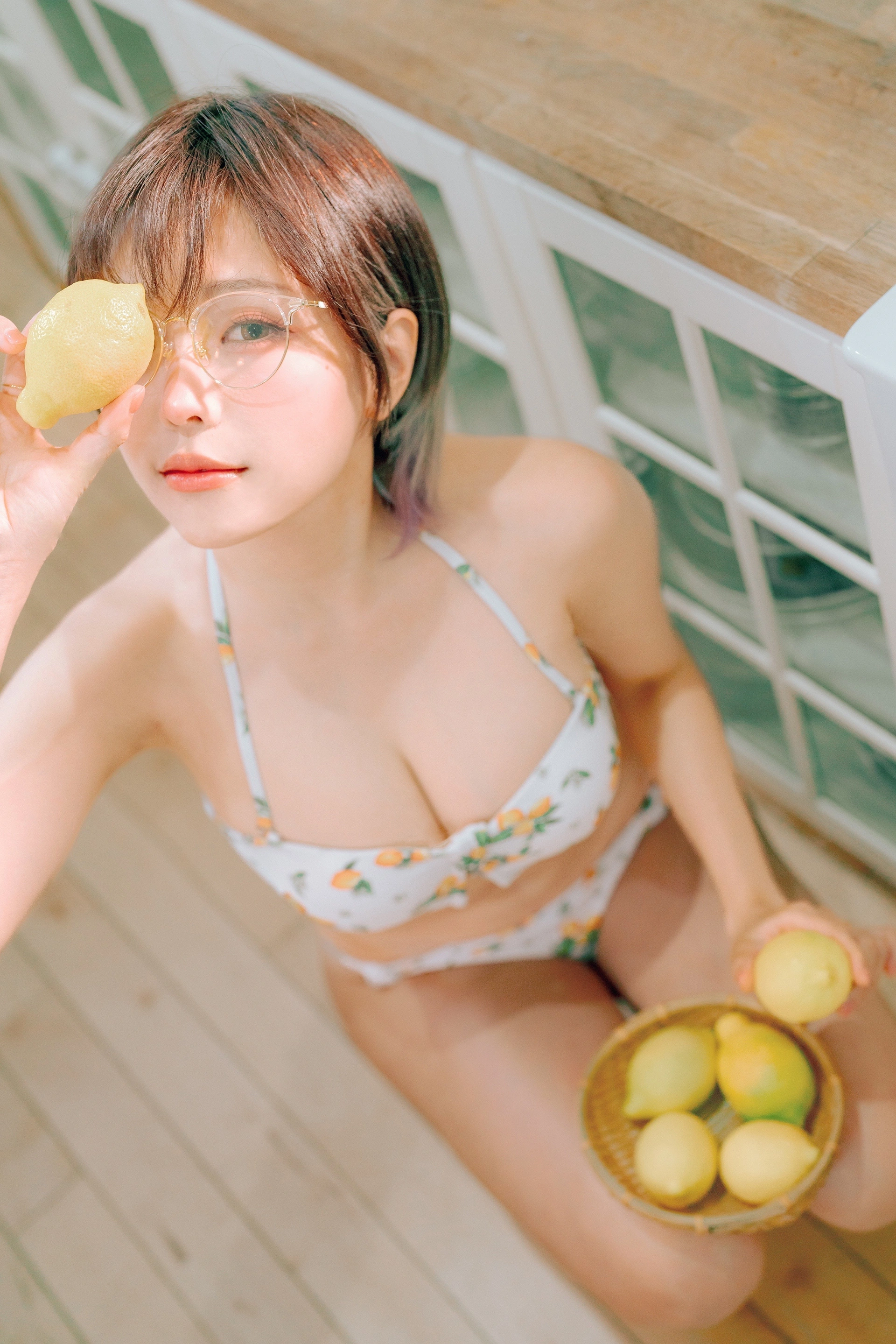 ElyEE子 - NO.121 2023.august C-檸檬泳裝 Lemon Swimsuit 3